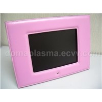 10.4&amp;quot; Digital Photo Album w/ Pink Leather Frame and 512MB Built-in Flash Memory