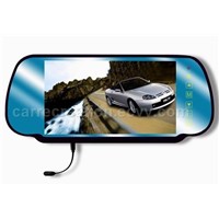 7' car rearview TFT LCD monitor with bluetooth