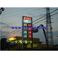 led gas price display