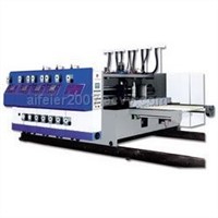 die-cutter, slotter, screener, and printer for corrugated box