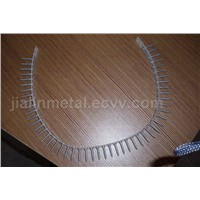 Collated plastic strip  screw