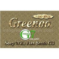Greenoo Soap With Flax Seeds Oil