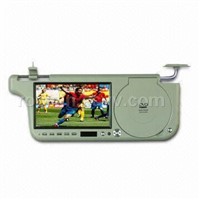 7&quot; Car Sun Visor LCD Monitor with DVD Player