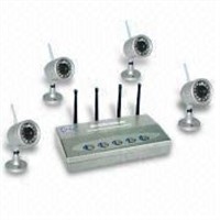 Wireless CCTV Camera with Horizontal Resolution of 380TV Lines and Minimum Illumination of 0Lux