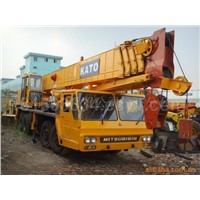 Used vehicle hoists, cranes, construction machinery
