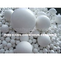 23~30% Al2O3 Inert Ceramic Balls As Catayst Support/Covering