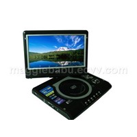 9 inch super thin portable dvd with tv