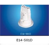 E14 bakelite,plastic lamp holder-S01D