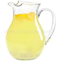 Glass Pitcher for Water Juice Beverage