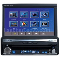 AM/FM/CD/DVD 1 DIN In-Dash  7&amp;quot;Touch Screen LCD with Bluetooth/RDS