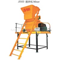 Concrete Mixer (JS500)-Construction Machine-Block Brick Machine