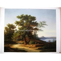 Classical Landscape Oil Painting