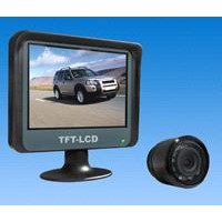 Rear view camera system with 3.5" TFT LCD monitor