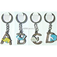 letter keychain