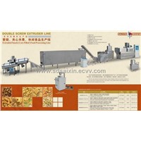 Core filled Snack food processing line