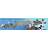 Pet and animal food production line