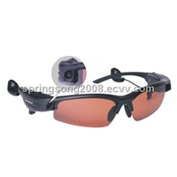 Spy camera sunglasses mp3 player