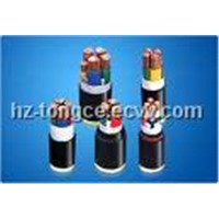 XLPE insulated PVC jacket power cable