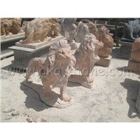 Marble Sculpture-Lion
