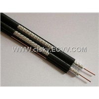 COAXIAL CABLE RG6 DUAL WITH MESSENGER