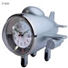 Aeroplane Metal Model Art Alarm Clock