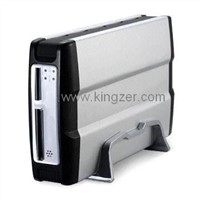 3.5-inch HDD Madia Player/Recorder up to 720 x480 Pixels Resolution, Supports SD/MMC/CF Card Readers