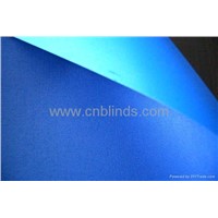 Color coated fabric for roller blinds