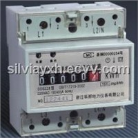 DDS228 single-phase DIN rail electronic watt-hour meter