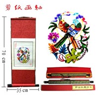Handicrafts and gifts (Paper cut scroll birds)