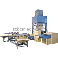 Pillow &amp;amp; cushion automatic weighing &amp;amp; filling line