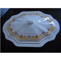 melamine bowl with cover