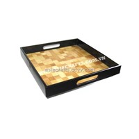 Lacquered Bamboo Tray For Home decor