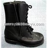Cow leather fire fighting boots