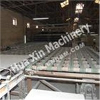 Minerial wool acoustic board production line