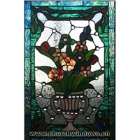 Stained Glass Windows &amp;amp; Panels (Flower001)