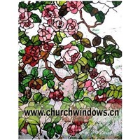 Stained Glass Windows &amp;amp; Panels (Flower002)