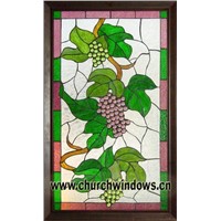 Stained Glass Windows &amp;amp; Panels (Flower003)
