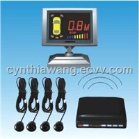 Wireless LCD Parking Sensor System with 4 Sensors
