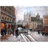 Streetscape Oil Painting (GBP-006)