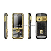 A800 Golden Mobile Phone