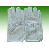 Antistatic glove with PVC dots 401