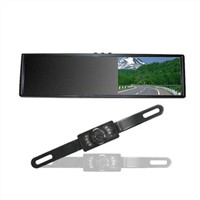 Car Security System with 3.8-inch Digital TFT-LCD Rear View Mirror Monitor