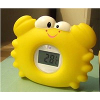 Digital bath thermometer with crab shape