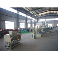 PET strap band extrusion line