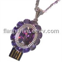 necklace shape  flash drive