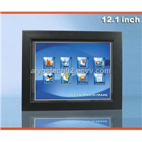 Wood Digital Photo Frame 12.1inch Wooden Photo Frame Picture Frame DPF