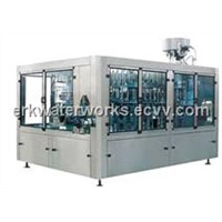Bottle water rinsing/filling/capping machine