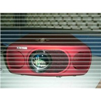 T909 Red 1080p LCD projector for home theater