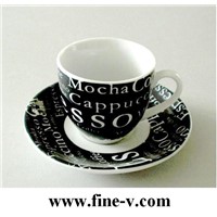 porcelain tableware, coffee cup&amp;amp;saucer, Ceramic mugs ,Promotion Gifts,  ceramic dinnerware