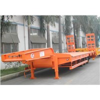 lowbed semi trailer